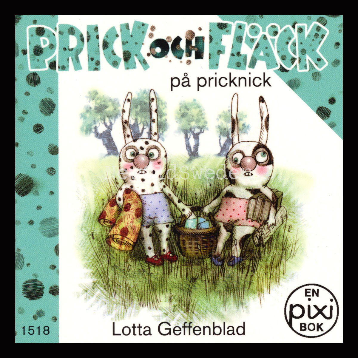 Prick och Fläck på pricknick 1518 - P44