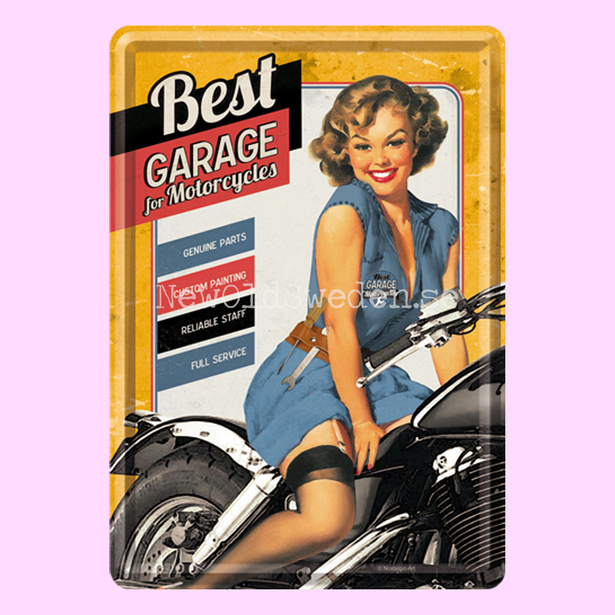Best GARAGE for Motorcycles - METAL CARD T3 - 6