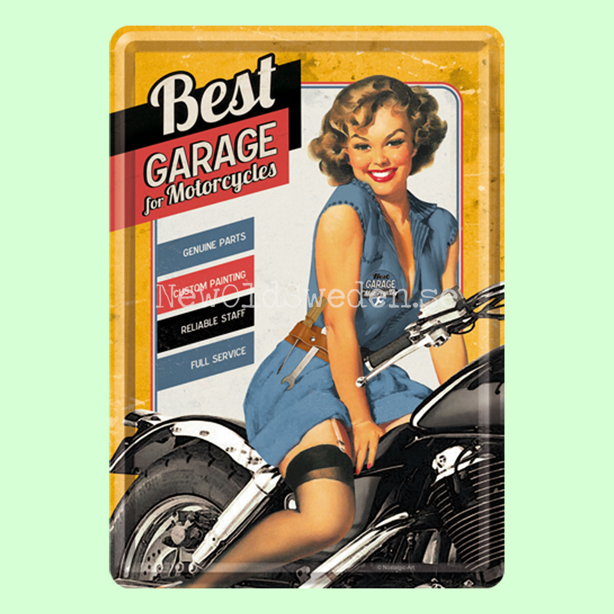 Best GARAGE for Motorcycles - METAL CARD T3 - 5