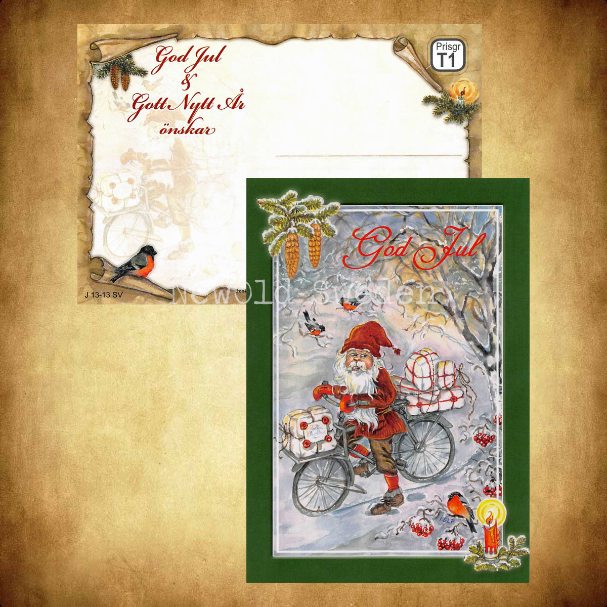 hJul-klappar och God Jul - Ingrid Elf - 1009 - 3