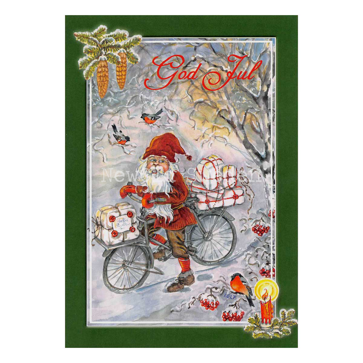 hJul-klappar och God Jul - Ingrid Elf - 1009 - 4