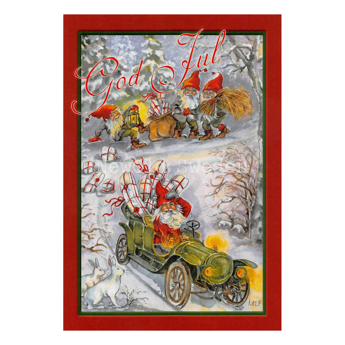 bIL-paket God Jul - Ingrid Elf - 1009 - 4