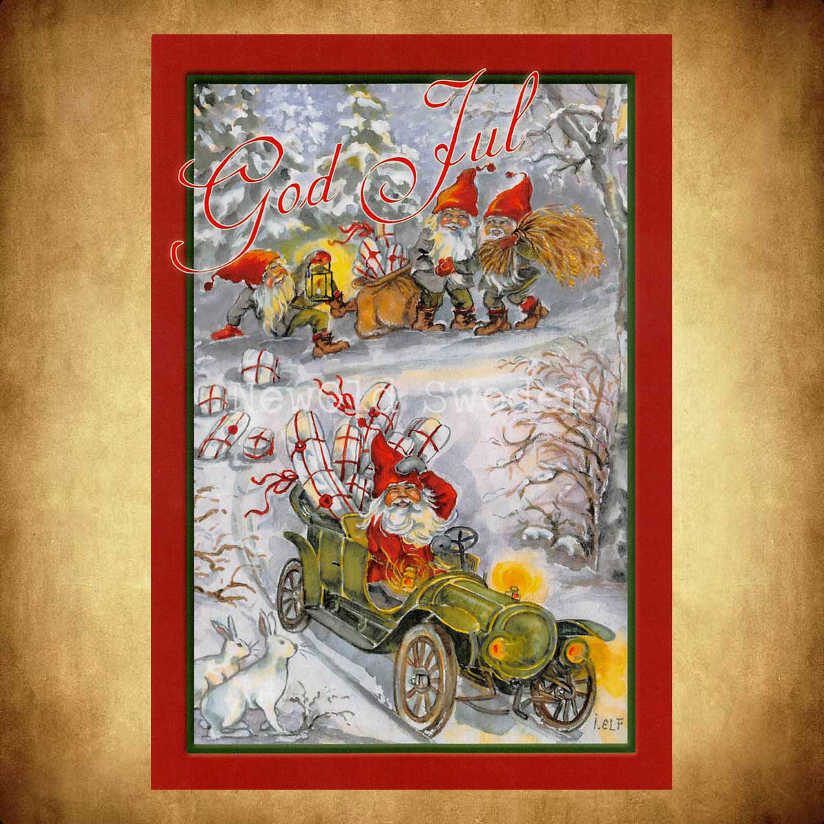 bIL-paket God Jul - Ingrid Elf - 1009 - 2
