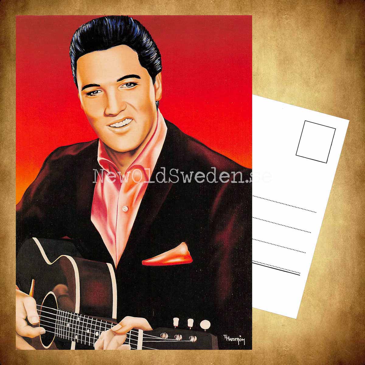 Elvis Presley No. 4 av 4 - Vykort A5 - 3