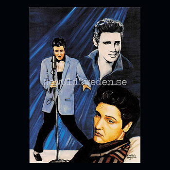 Elvis Presley No: 1 av 4 - Vykort A5