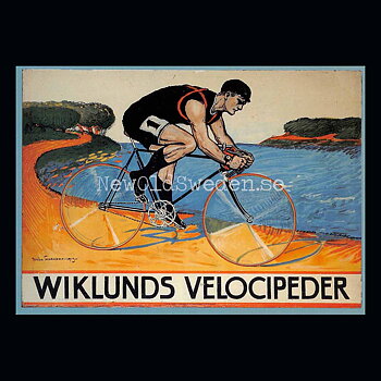 WIKLUNDS VELOCOPEDER - Vykort A5