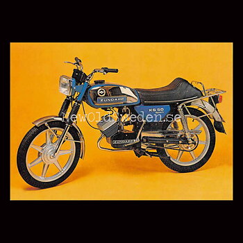 Zündapp KS 50 Sport Zundapp - Vykort A5