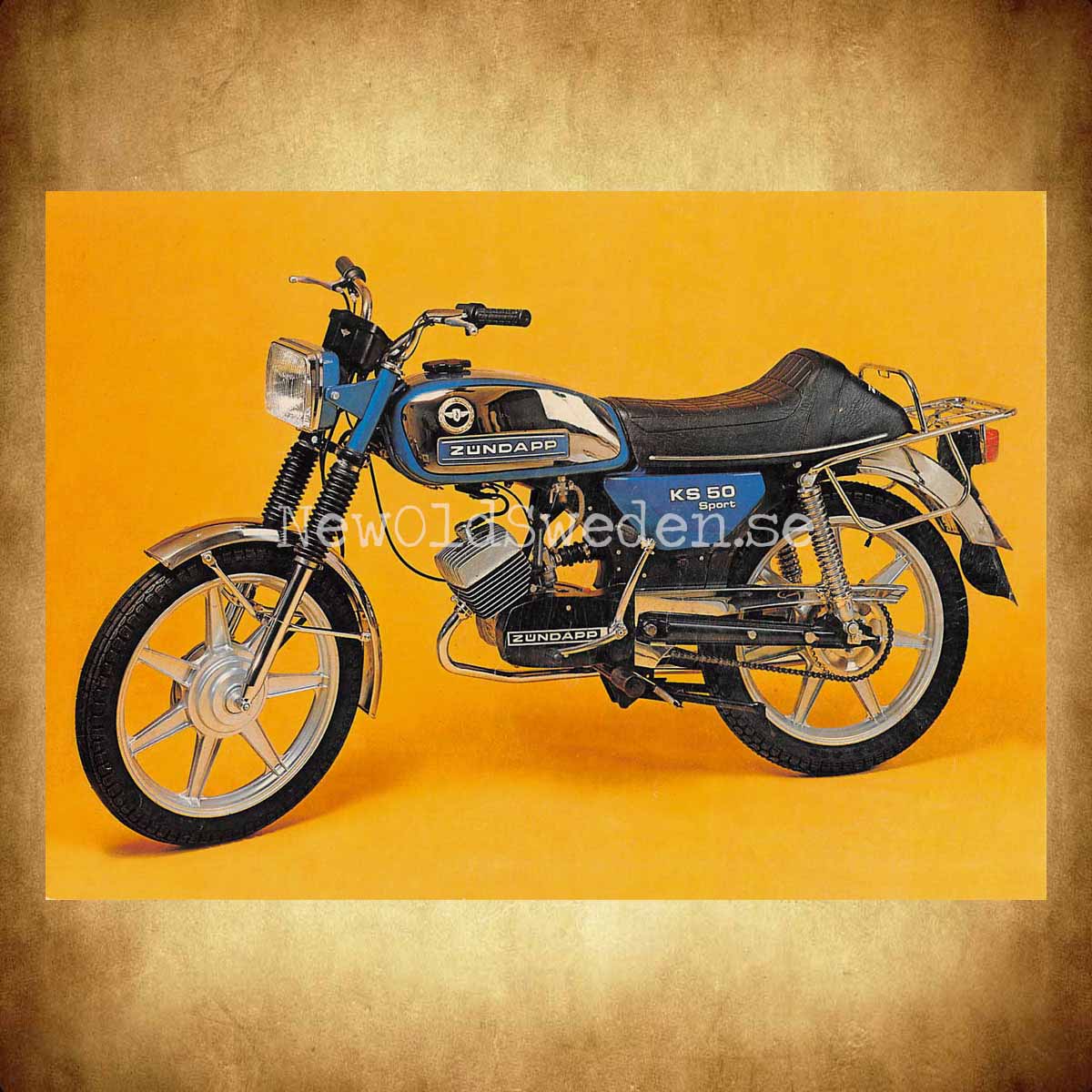 Zündapp KS 50 Sport Zundapp - Vykort A5 - 2