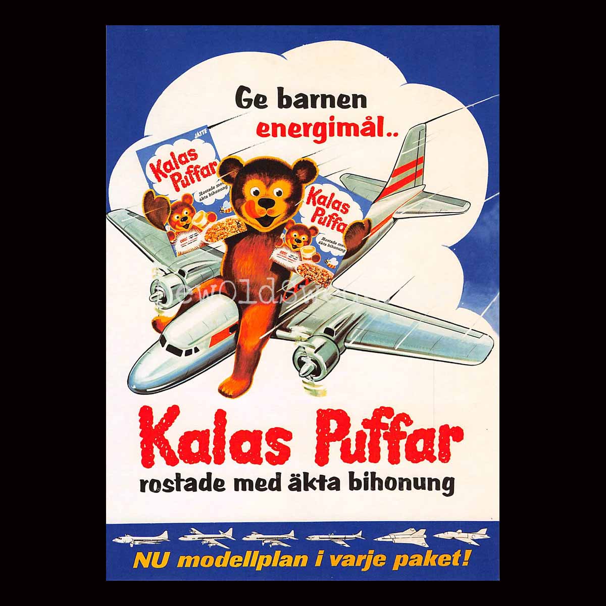 Kalas Puffar - Vykort A5