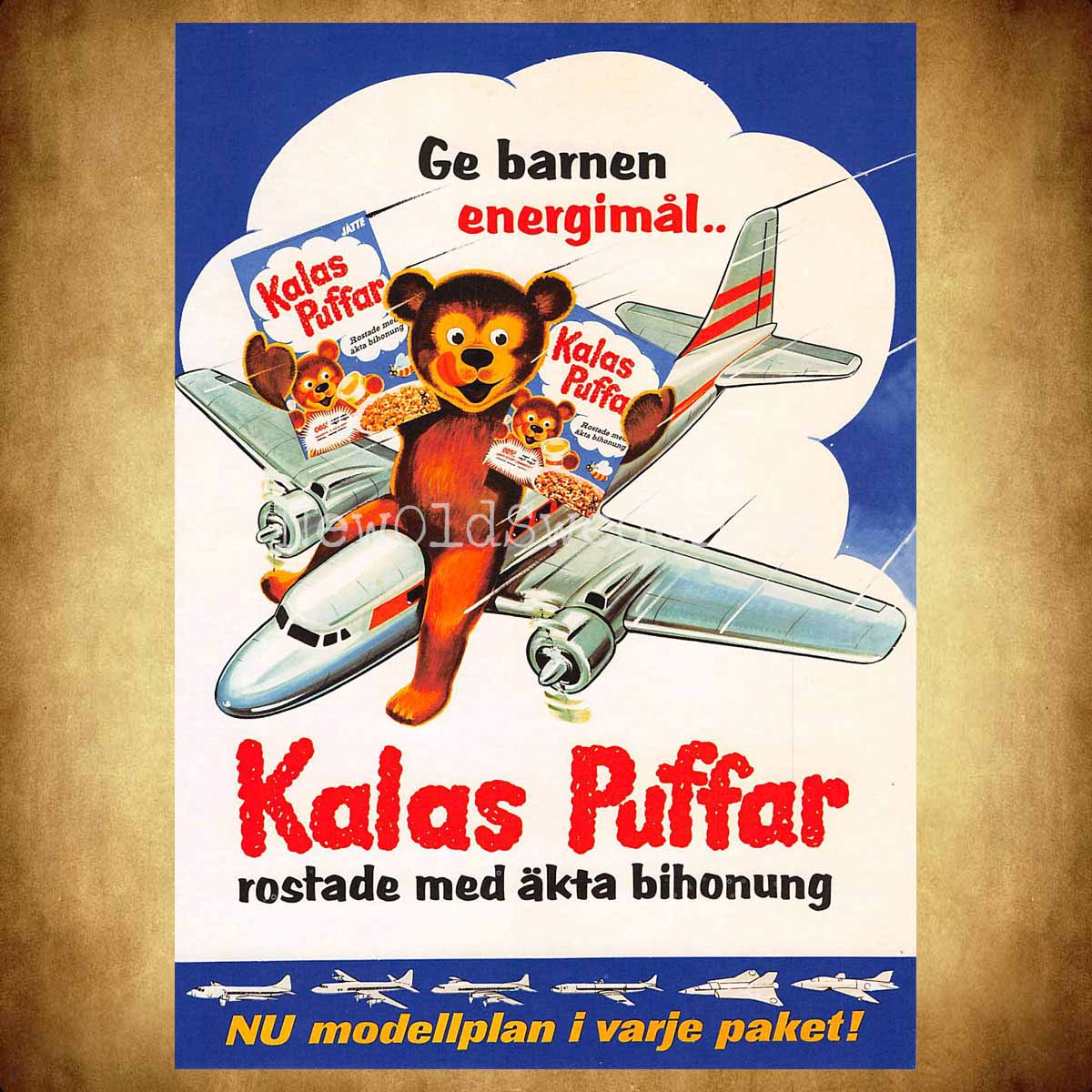 Kalas Puffar - Vykort A5 - 2