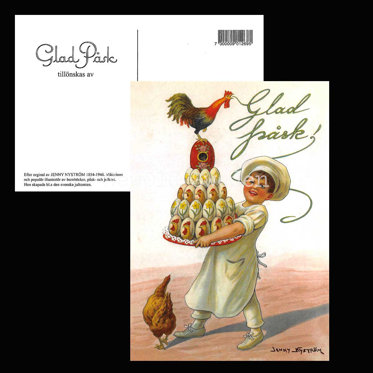 Glad Påsk - Jenny Nyström - 950 - 3