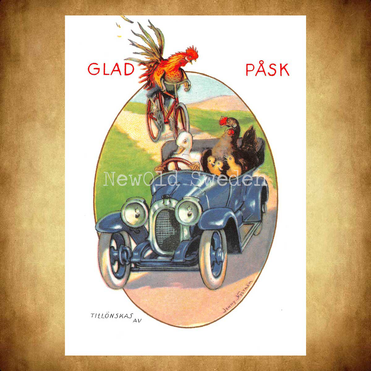 GLAD PÅSK - Jenny Nyström - 950 - 2