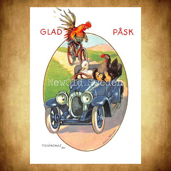 GLAD PÅSK - Jenny Nyström - 950