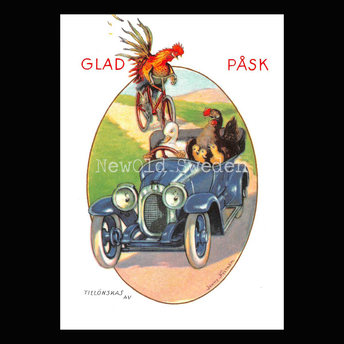 GLAD PÅSK - Jenny Nyström - 950