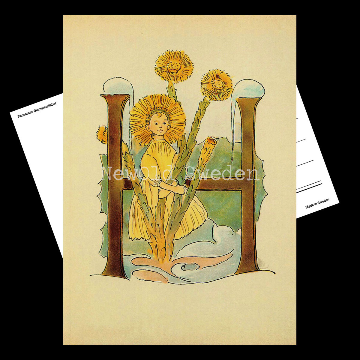 Blomsteralfabetet H - HÄSTHOVSÖRT Ottilia Adelborg - 725 - 2