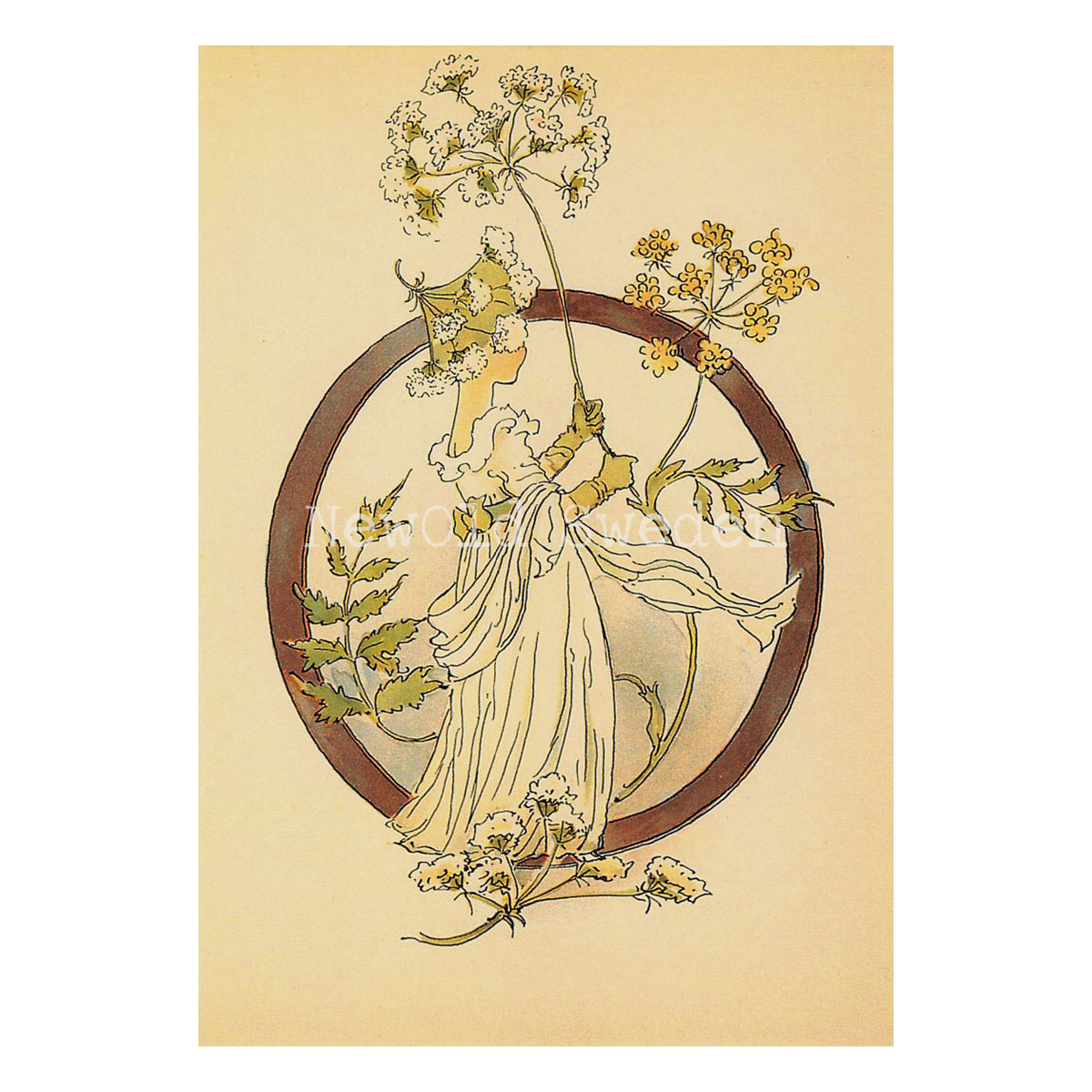 Blomsteralfabetet O - ODÖRT Ottilia Adelborg - 725 - 3