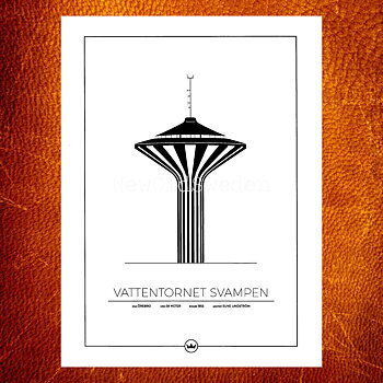 Vattentornet Svampen - Örebro