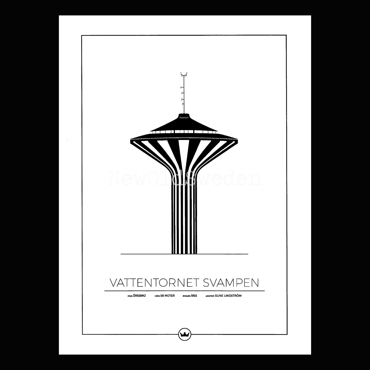 Vattentornet Svampen - Örebro