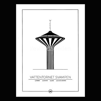 Vattentornet Svampen - Örebro