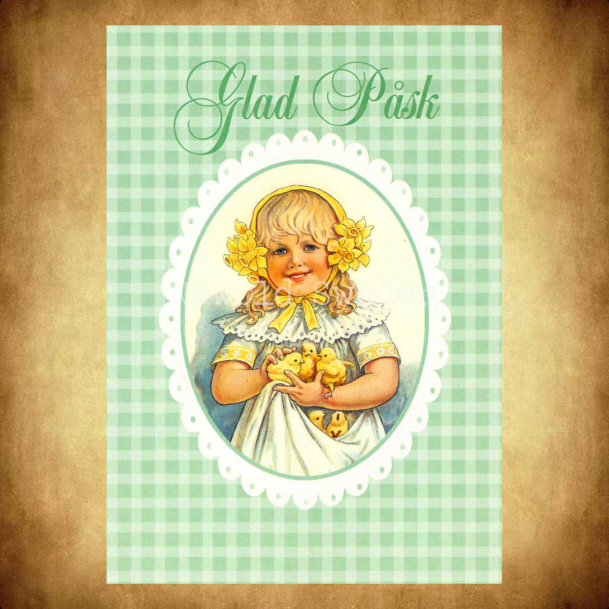 Glad Påsk - Jenny Nyström - 950 - 2