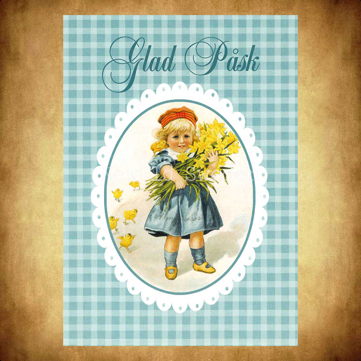 Glad Påsk - Jenny Nyström - 950 - 2