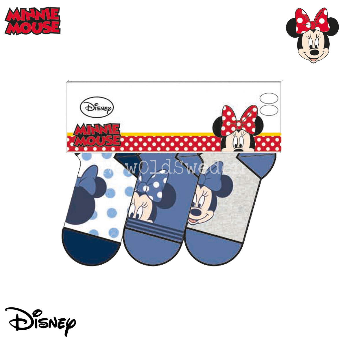 Socka Minnie Mouse 23/26 Disney Originals 1850 - 4