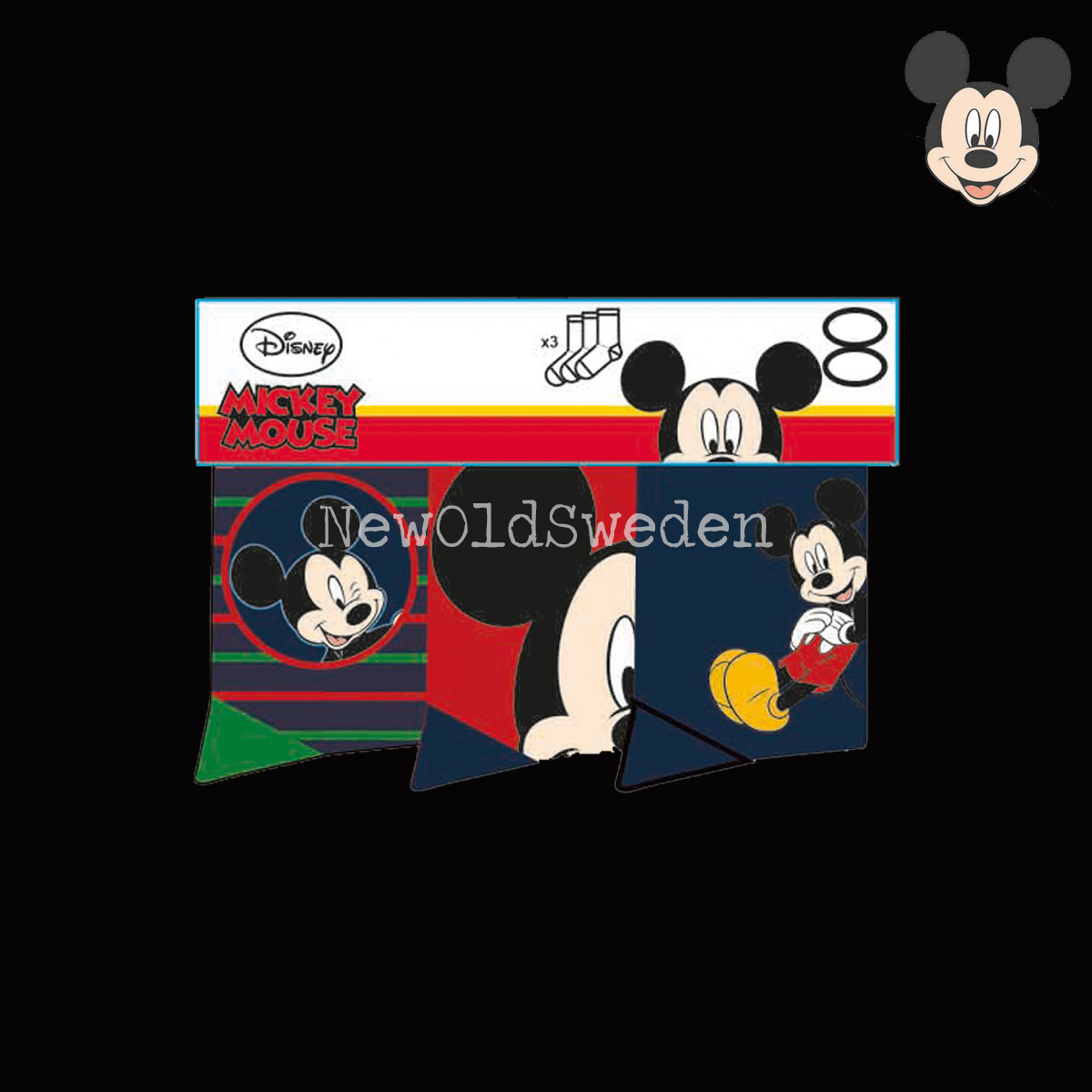 Socka Mickey Mouse 23/26 Disney Originals 1950 - 3