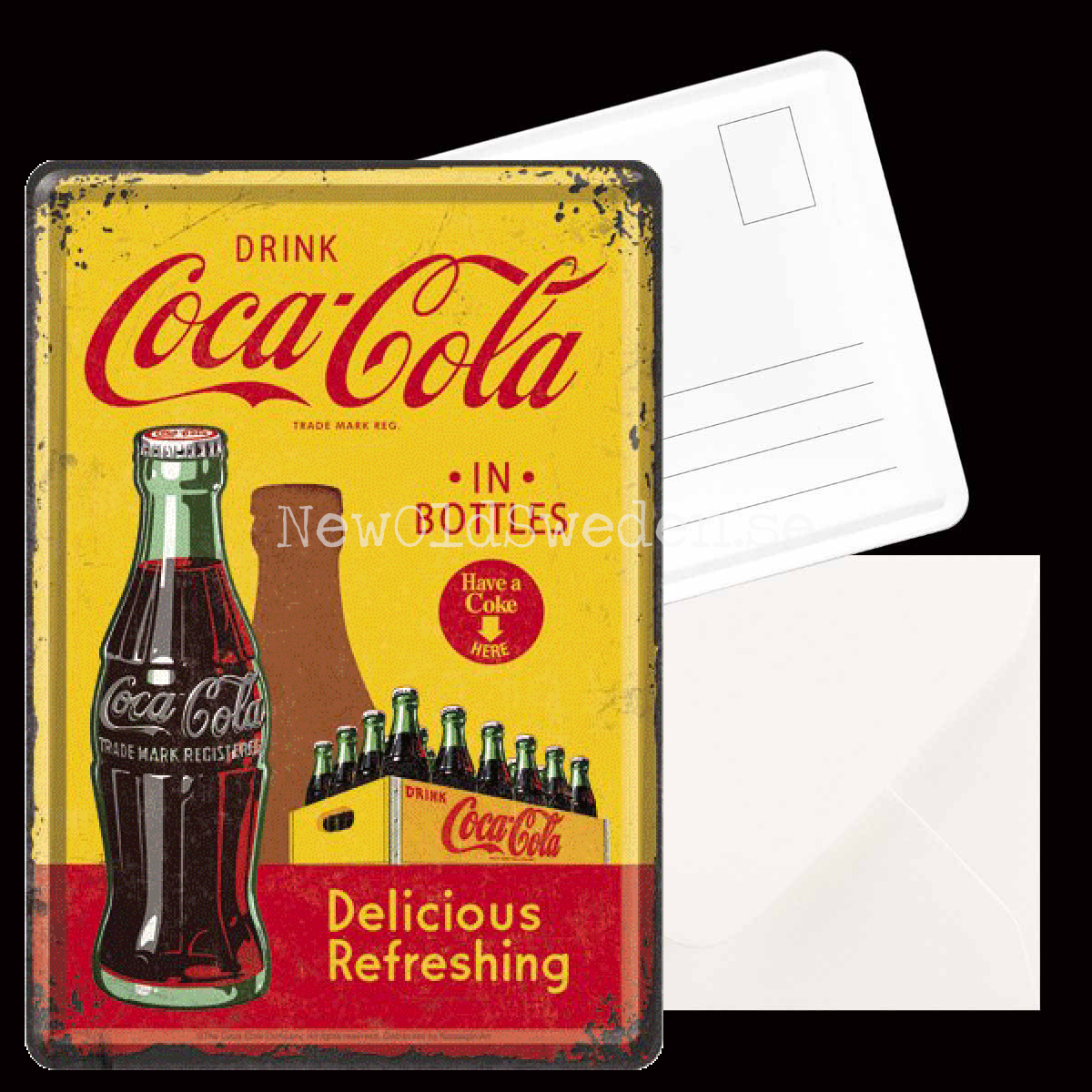 DRINK Coca Cola - METAL CARD T4 - 8
