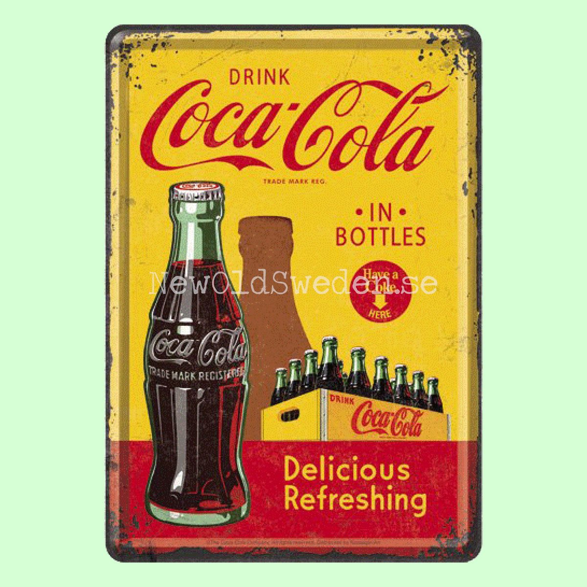 DRINK Coca Cola - METAL CARD T4 - 3