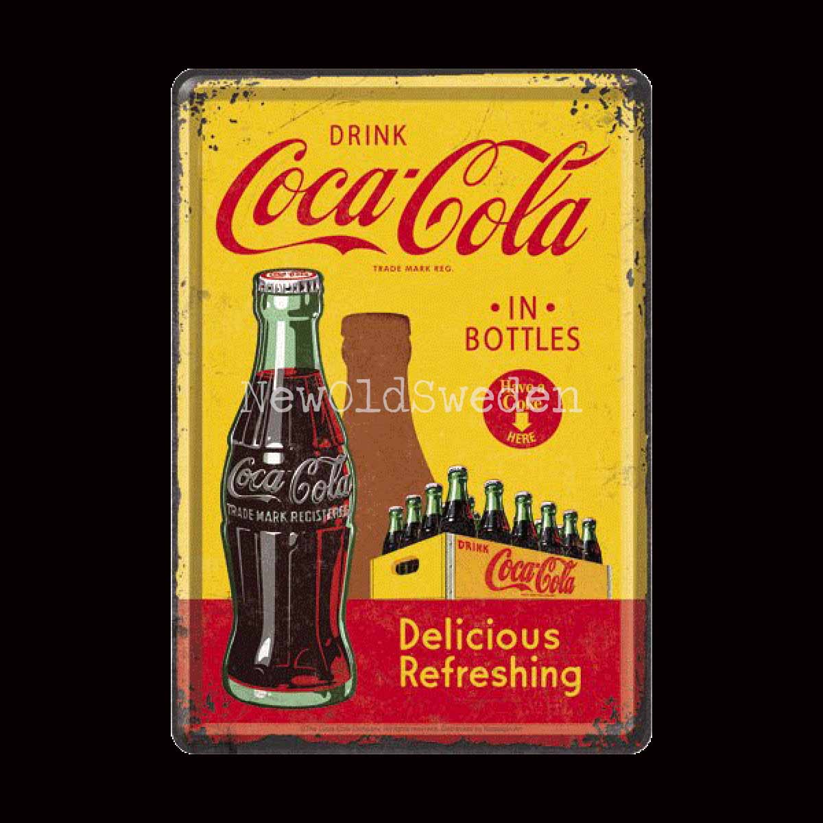 DRINK Coca Cola - METAL CARD T4 - 7