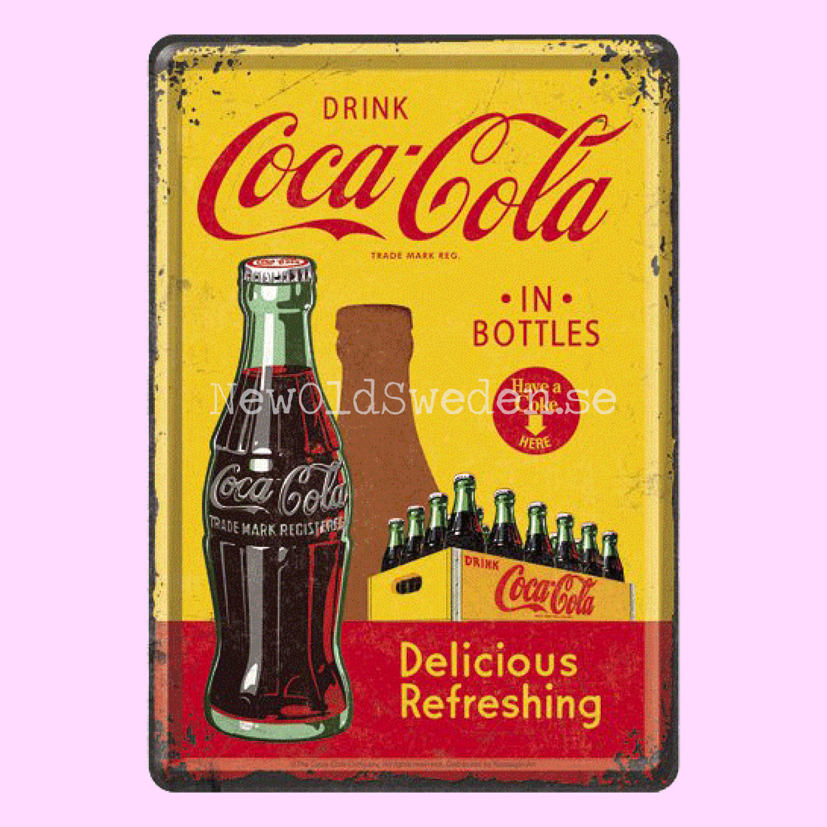 DRINK Coca Cola - METAL CARD T4 - 5