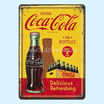 DRINK Coca Cola - METAL CARD T4