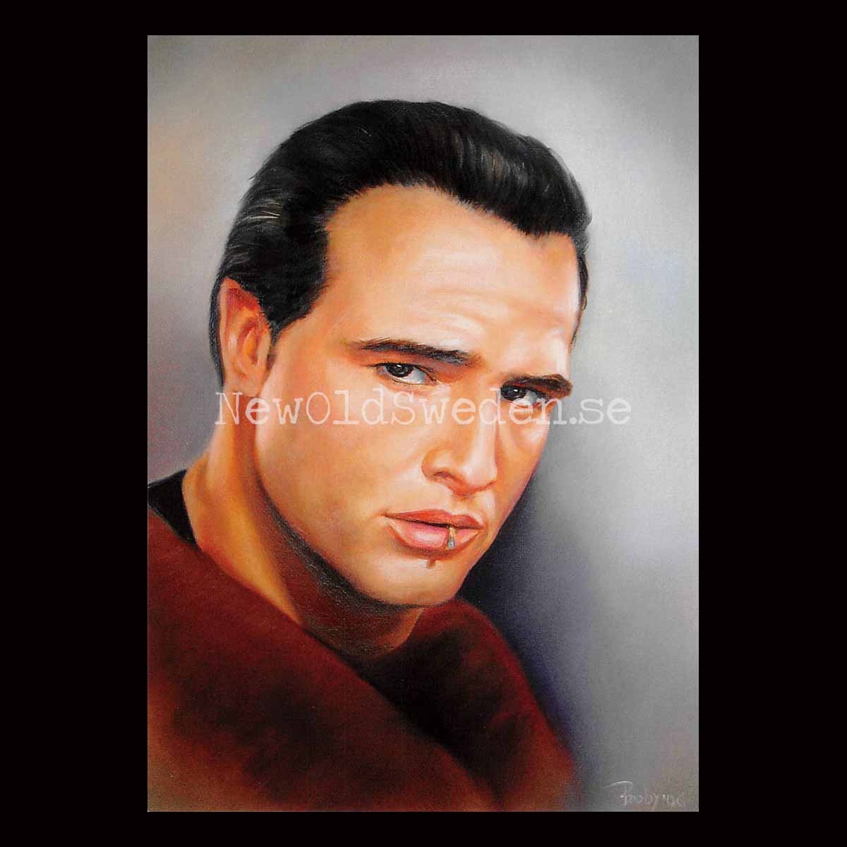 Marlon Brando 1924-2004 - Vykort A5