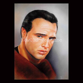 Marlon Brando 1924-2004 - Vykort A5
