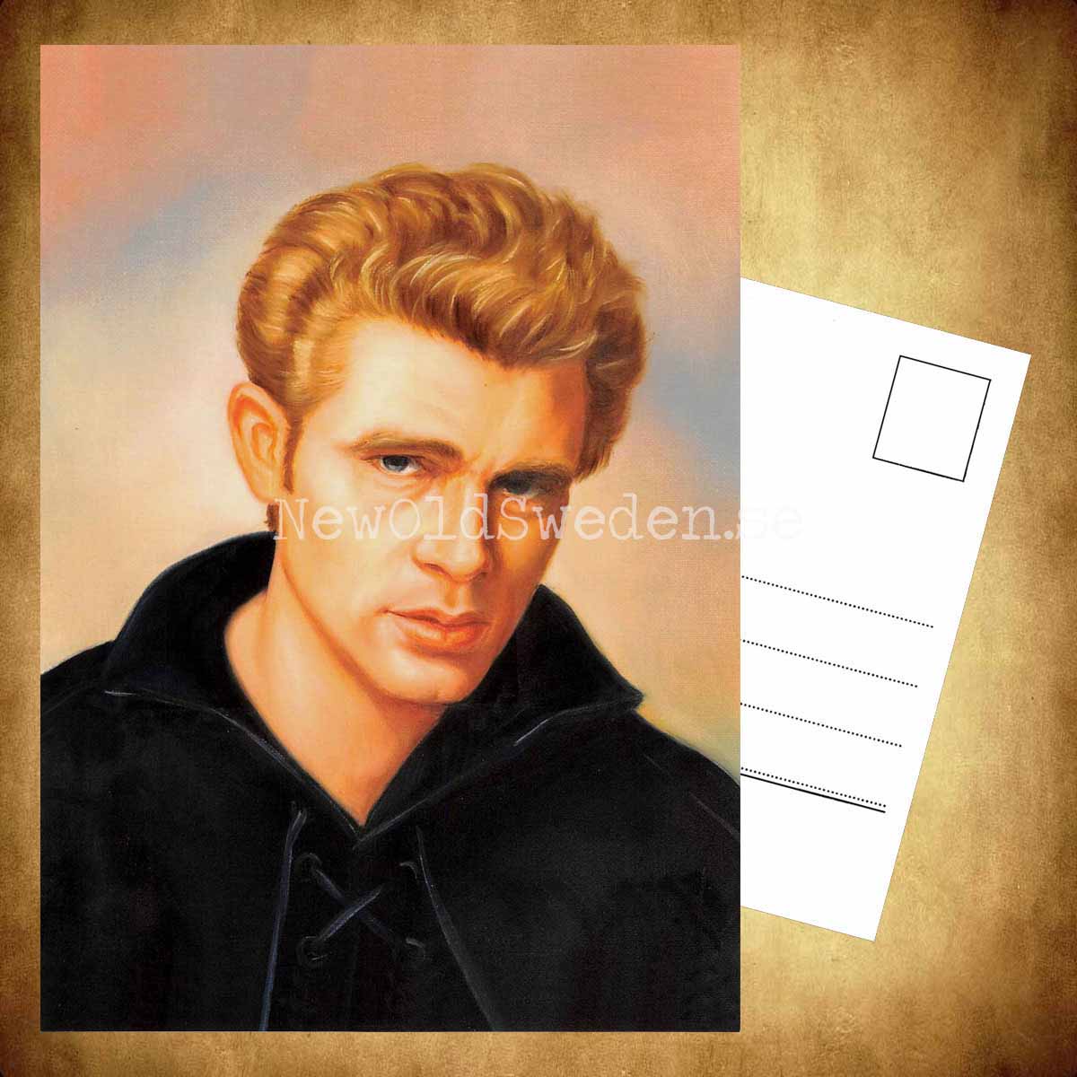 James Dean 1931-1955 - Vykort A5 - 3