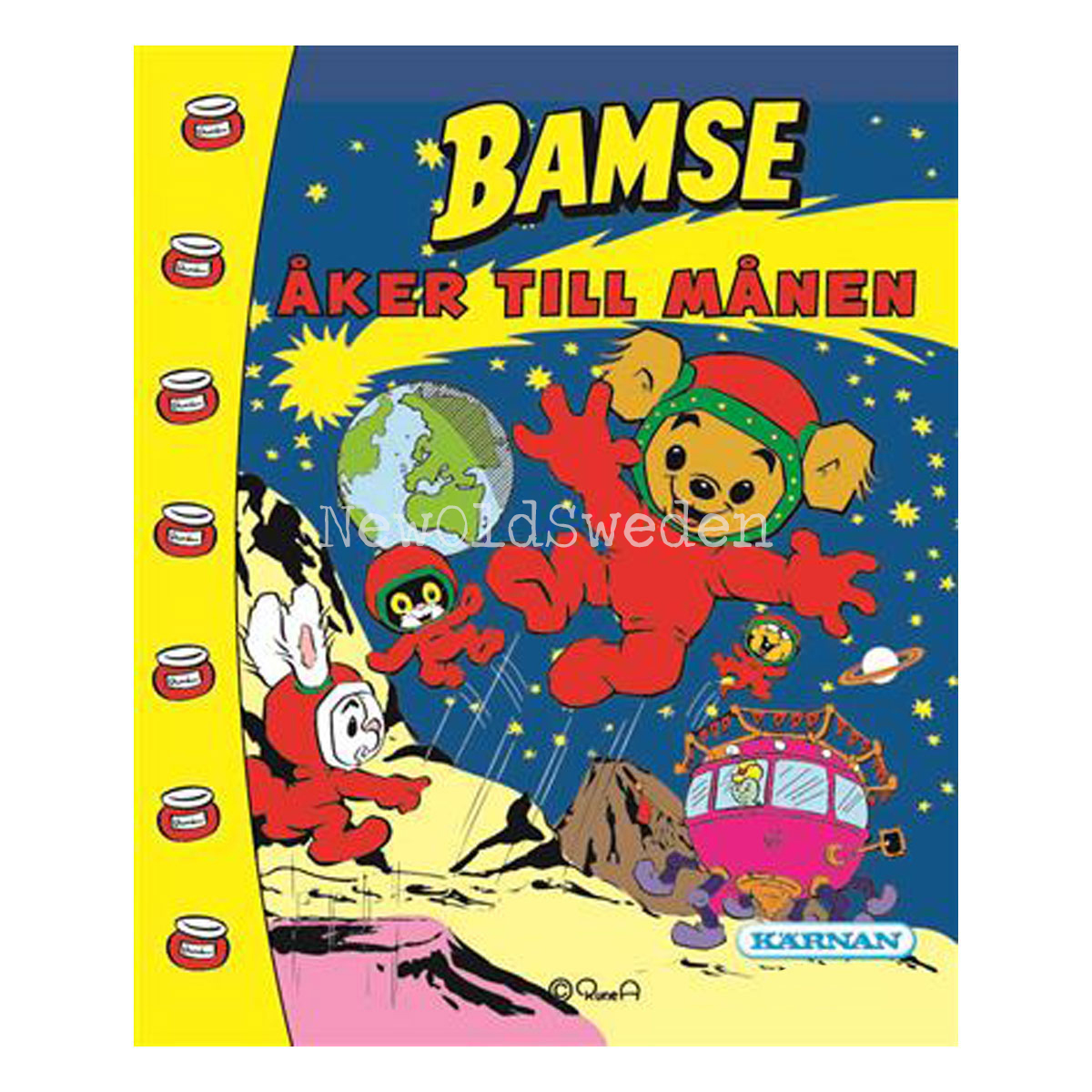 BAMSE ÅKER TILL MÅNEN - BAMSE MINIBÖCKER - MB204 - 3
