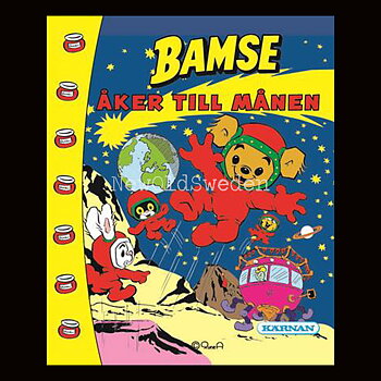 BAMSE ÅKER TILL MÅNEN - BAMSE MINIBÖCKER - MB204