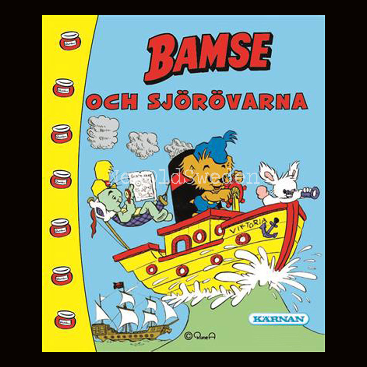 BAMSE OCH SJÖRÖVARNA - BAMSE MINIBÖCKER - MB204