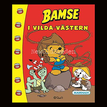 BAMSE I VILDA VÄSTERN - BAMSE MINIBÖCKER - MB204