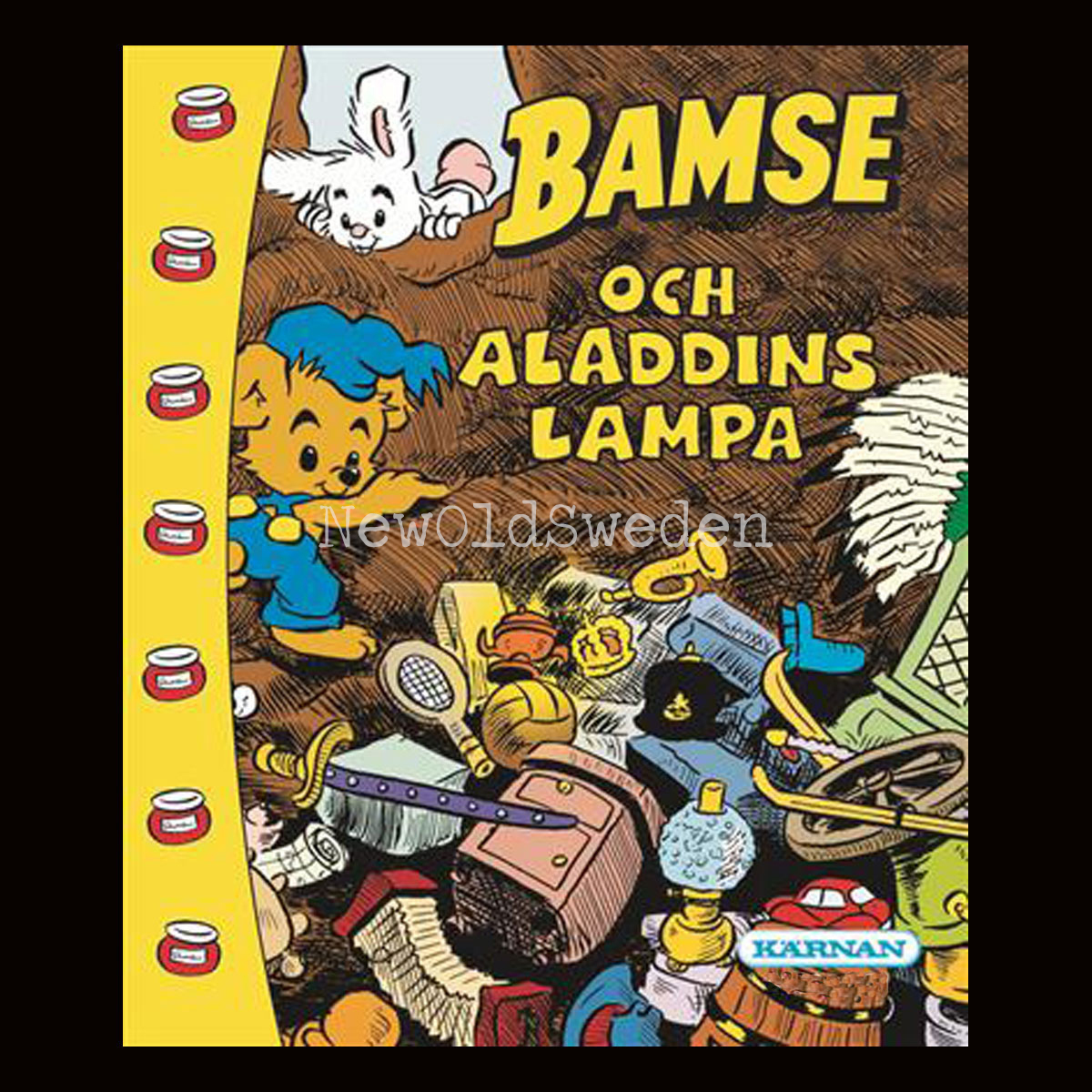 BAMSE OCH ALADDINS LAMPA - BAMSE MINIBÖCKER - MB205