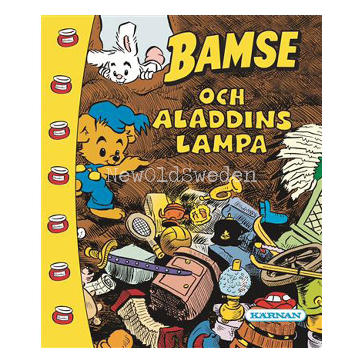 BAMSE OCH ALADDINS LAMPA - BAMSE MINIBÖCKER - MB205 - 3