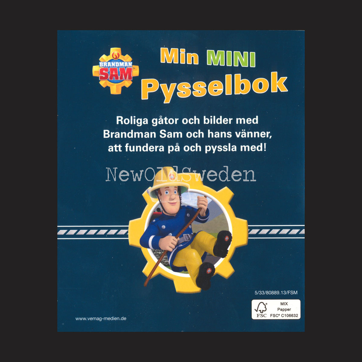 Brandman SAM - Min MINI Pysselbok 3 - P69 - 2