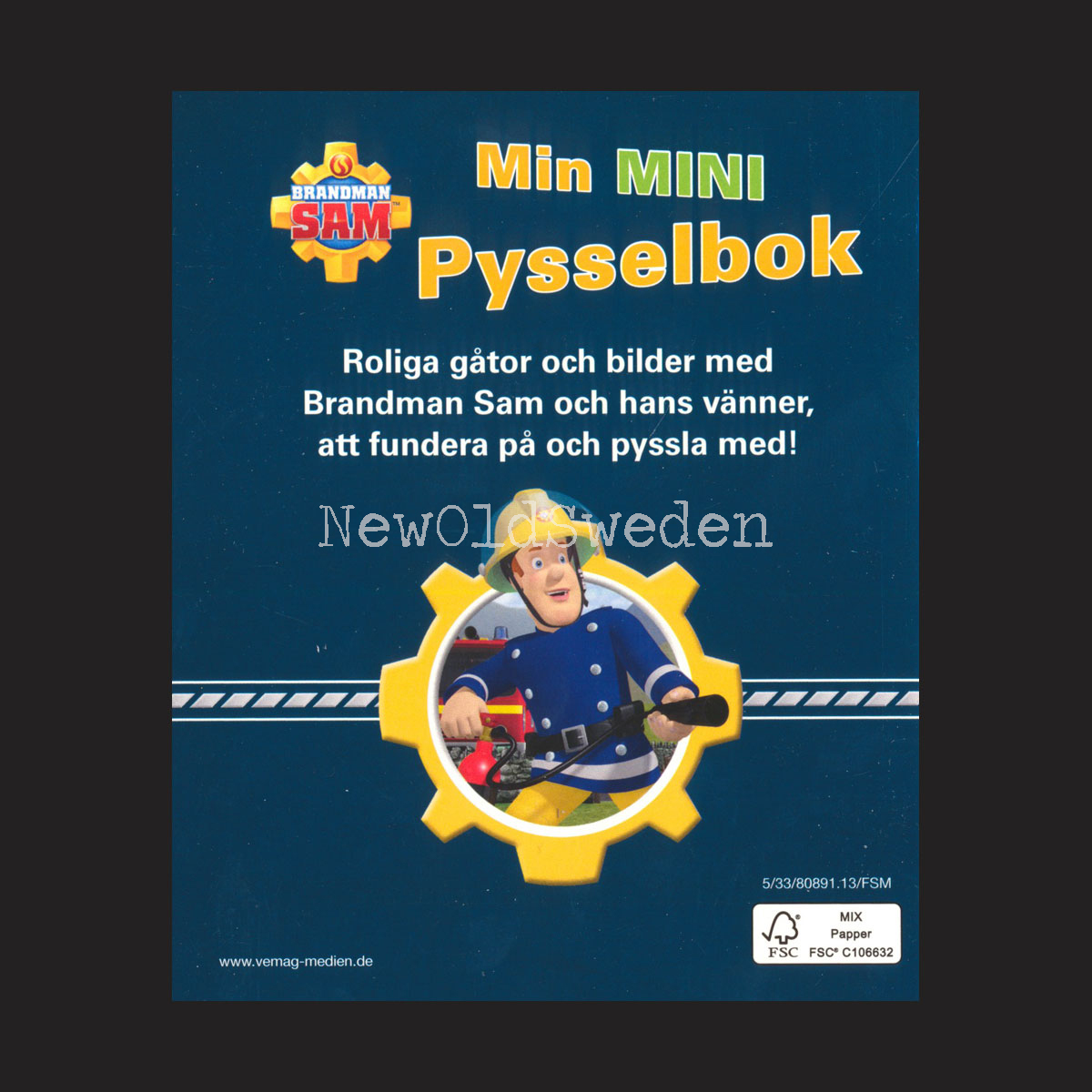 Brandman SAM - Min MINI Pysselbok 5 - P69 - 2