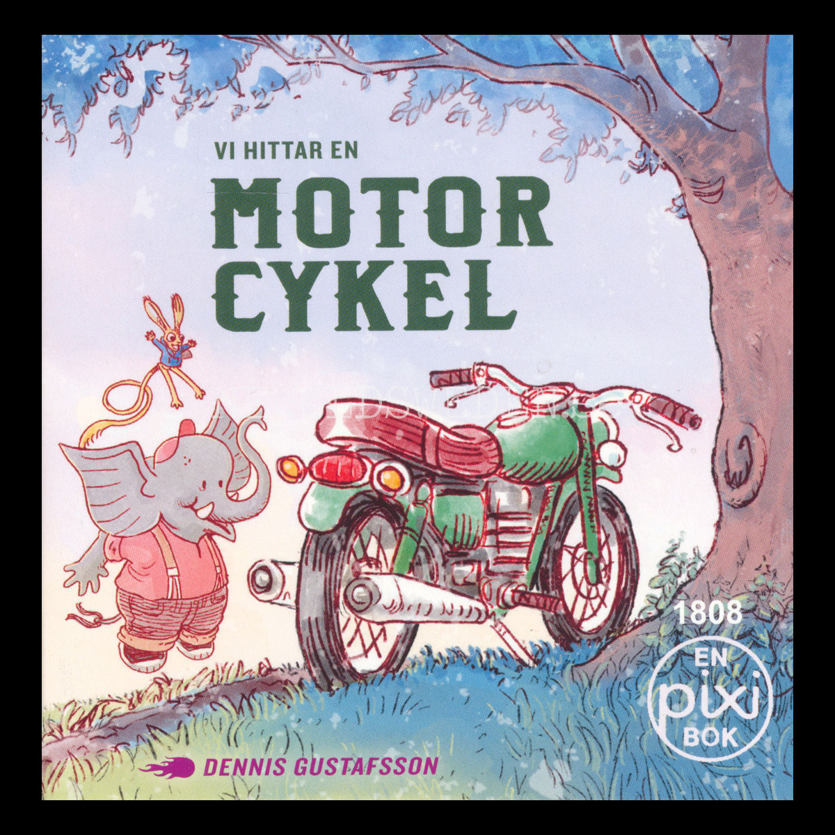 VI HITTAR EN MOTORCYKEL 1808 pixiböcker - P65