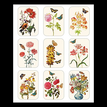 Art Stickers 45 stycken - Maria Sibylla Merian 1647 - 1717