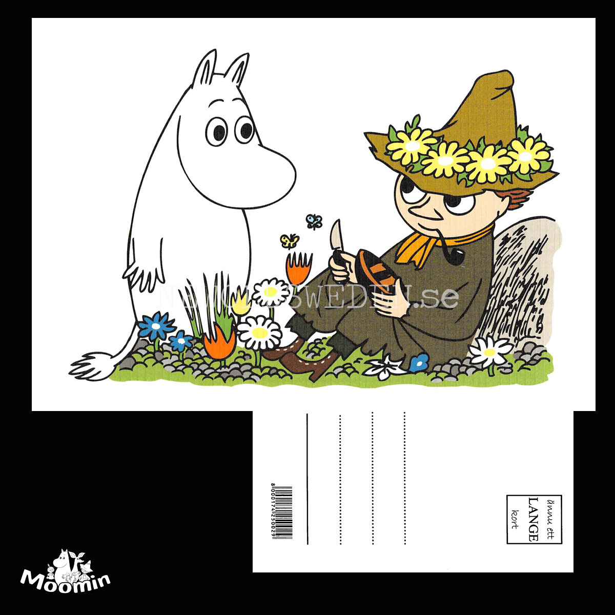 Moomintroll & Snufkin MOOMIN - 342 - 2