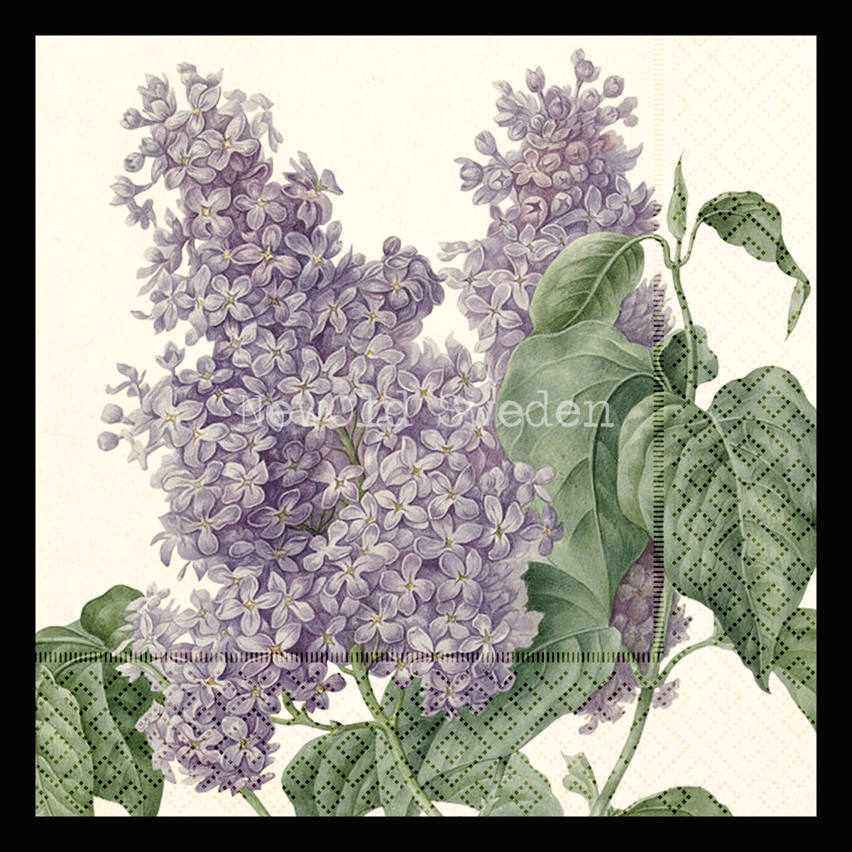 Servetter Syrén 33 x 33 cm