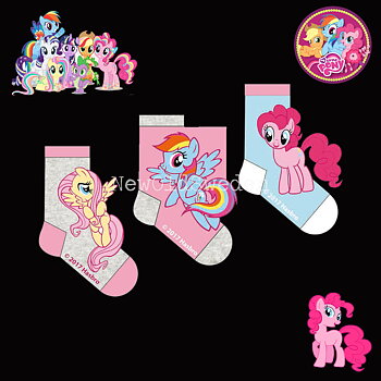 Socka 3-pack - Stl. 31/34 - MY LITTLE PONY Original - 2500
