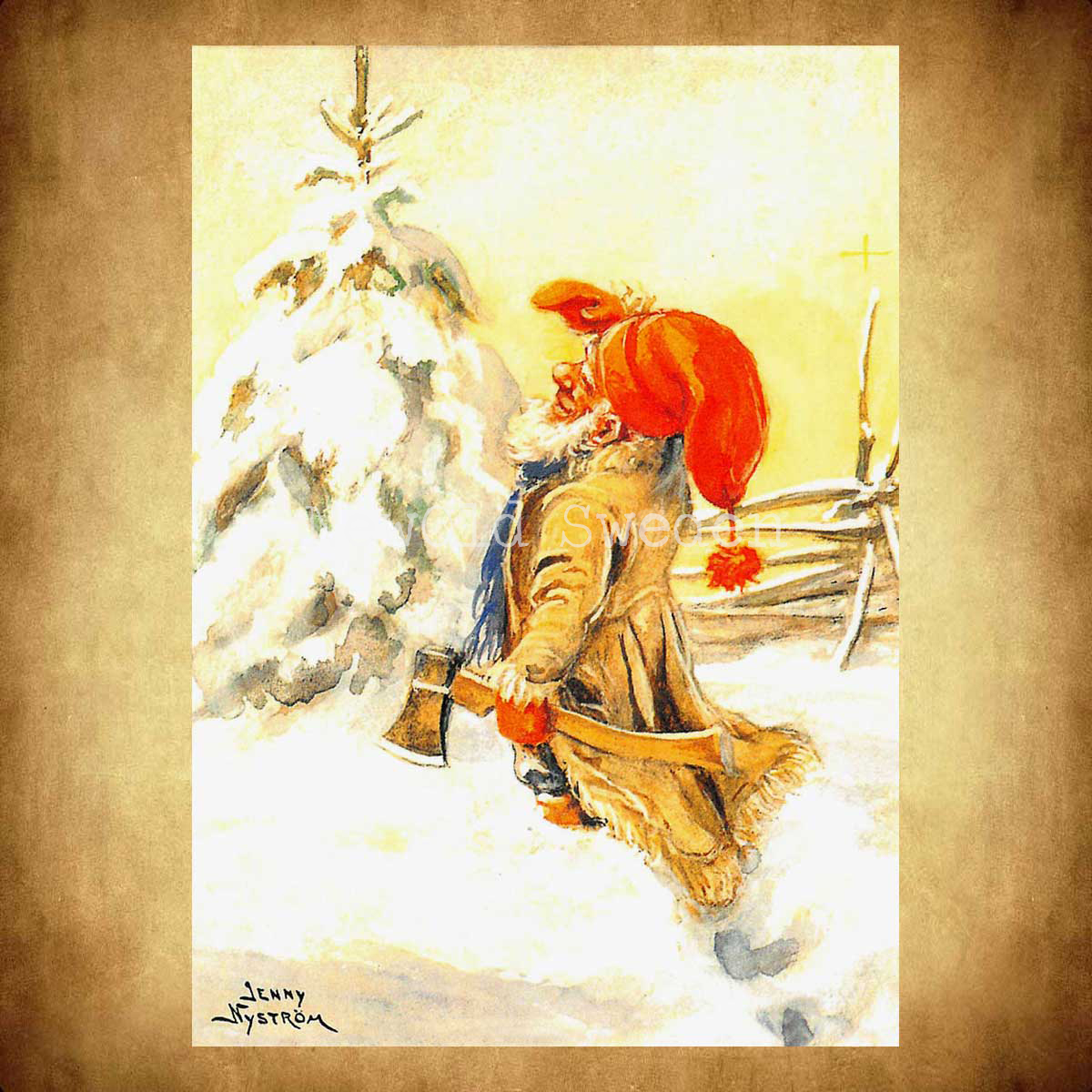 God Jul - Jenny Nyström - 1017 - 2