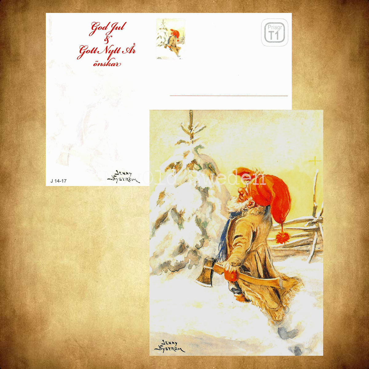 God Jul - Jenny Nyström - 1017 - 3